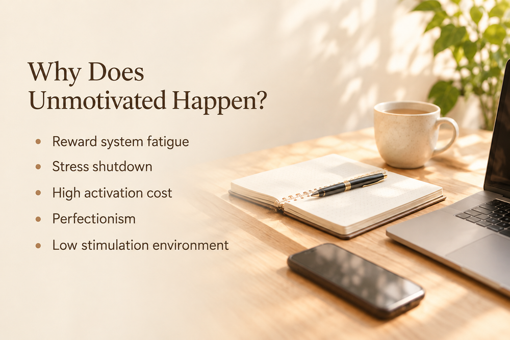 Why Does Unmotivated Happen?