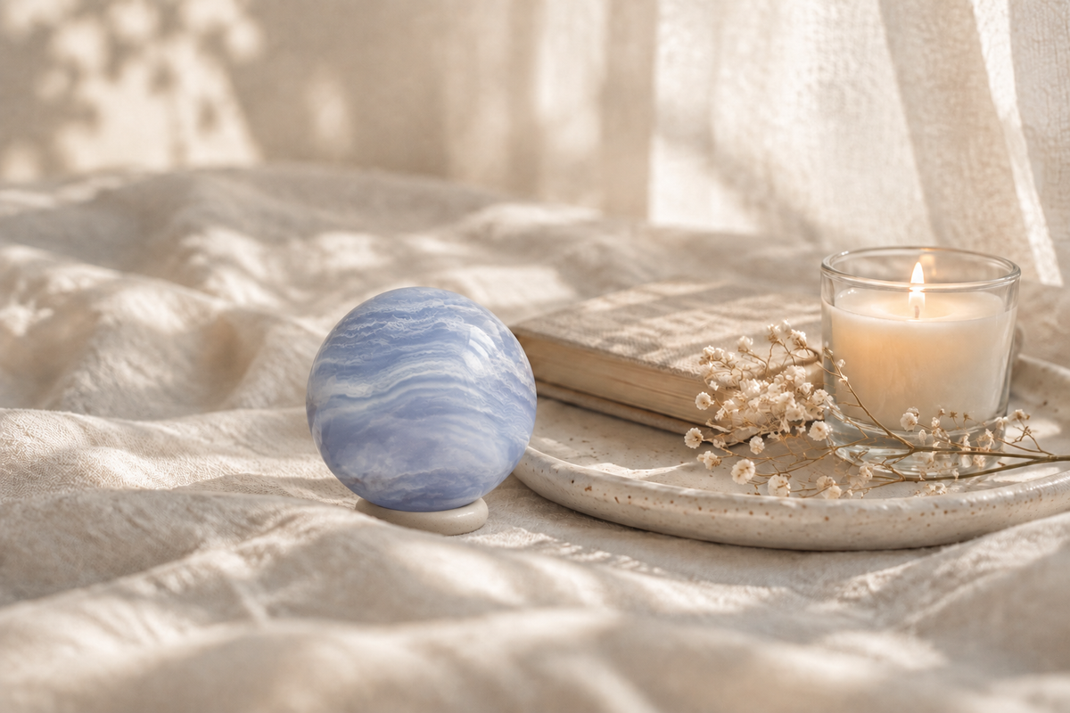 How To Use Blue Lace Agate Crystal