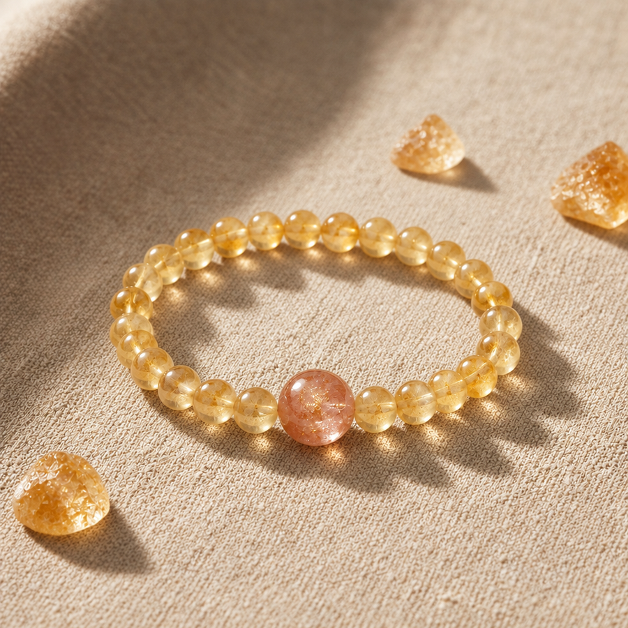 Sunstone + Citrine